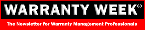 Warranty Week home page