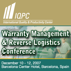 Warranty Management Conference