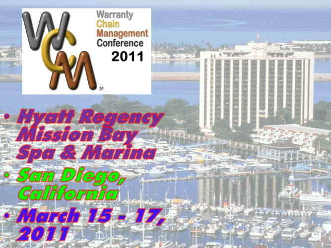 Warranty Chain Management Conference